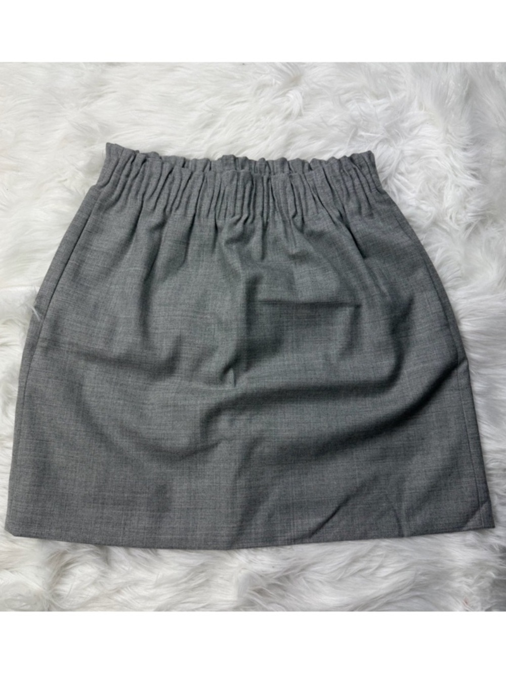 J. Crew Wool Mini Skirt